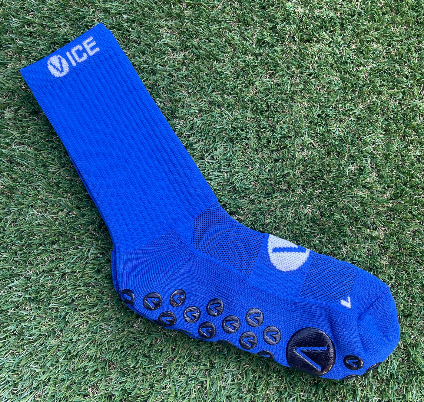 Grip Socks - Royal Blue Crew