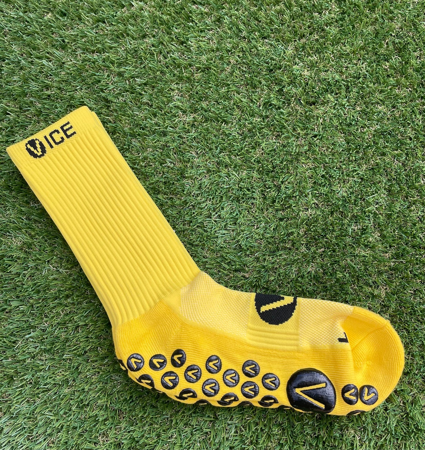 Grip Socks - Yellow Crew