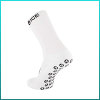 Grip Socks - White Crew